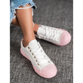 EXQUILY Barevné tenisky bílý 1 EXQUILY Barevné tenisky bílý 1