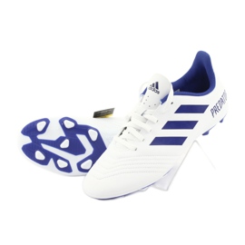 Kopačky Adidas Predator 19.4 FxG Jr CM8542 bílý 4