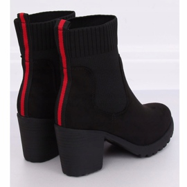 Černá M370 Černé vysoké podpatky 2