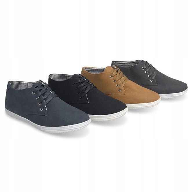 Módní vysoké tenisky 3232 Navy Blue námořnická modrá 1