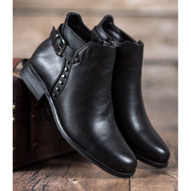 Cm Paris Boty na podpatku černá 1