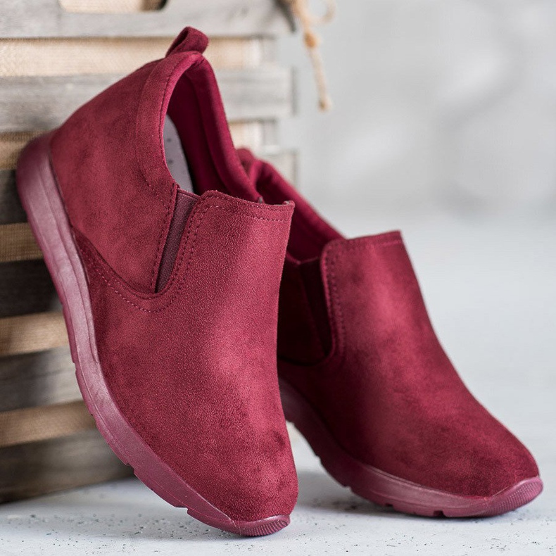 Sport Dámské nazouvací boty červené 1