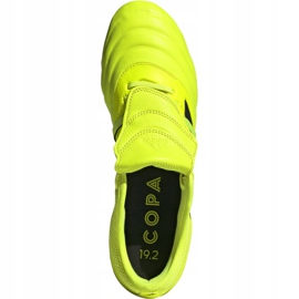 Kopačky Adidas Copa Gloro 19.2 Fg M F35491 růžový žlutá 2