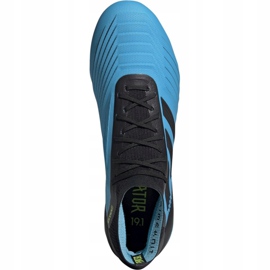 Nike Kopačky Adidas Predator 19.1 Fg M F35606 modrý modrý 2