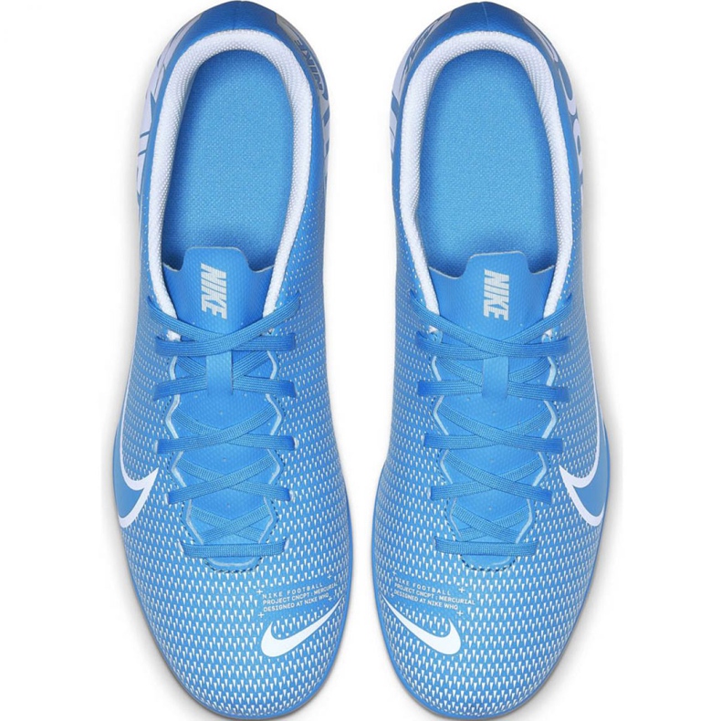 Kopačky Nike Mercurial Vapor 13 Club FG / MG M AT7968-414 modrý modrý 1