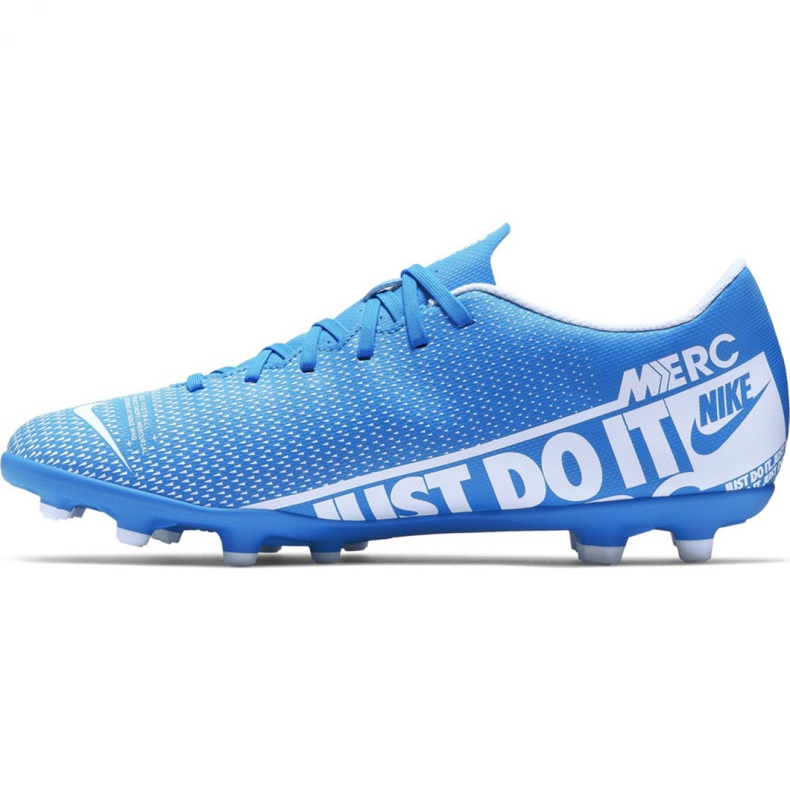 Kopačky Nike Mercurial Vapor 13 Club FG / MG M AT7968-414 modrý modrý 2