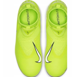 Kopačky Nike Phantom Vsn Academy Df FG / MG Jr AO3287-717 žlutá žlutá 1