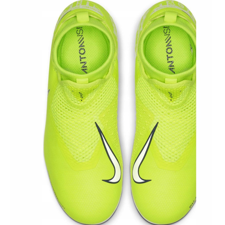 Kopačky Nike Phantom Vsn Academy Df FG / MG Jr AO3287-717 žluť žluť 1