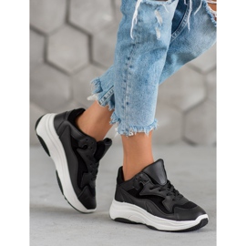 SHELOVET Sportovní tenisky černá 1