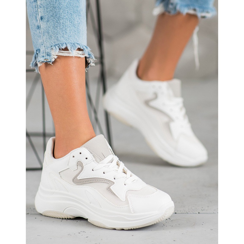 SHELOVET Sportovní tenisky bílý 1