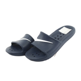 Pantofle Nike Kawa Shower 832528 400 bílý námořnická modrá 3