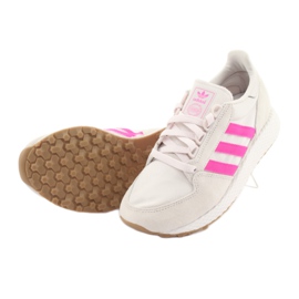 Boty Adidas Forest Grove W EE5847 růžový šedá 4