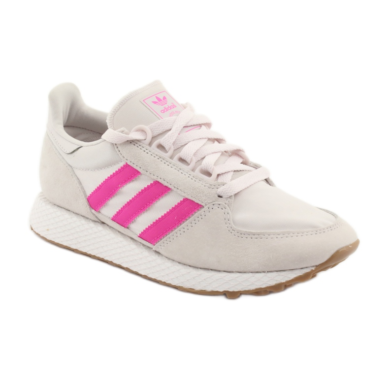 Boty Adidas Forest Grove W EE5847 růžový šedá 1
