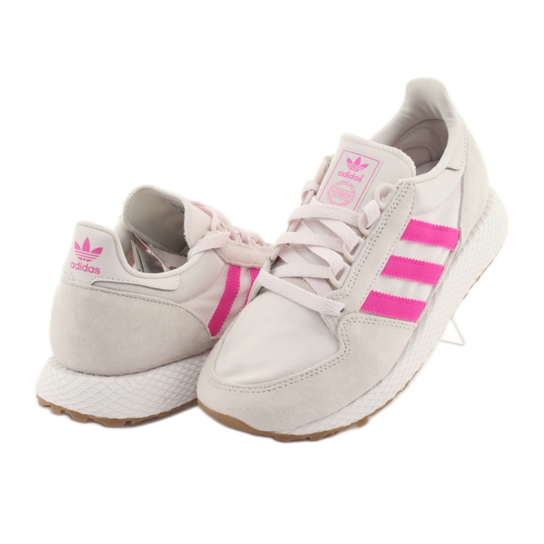 Boty Adidas Forest Grove W EE5847 růžový šedá 3