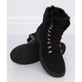 Černé dámské boty Y260-9 Black černá 1