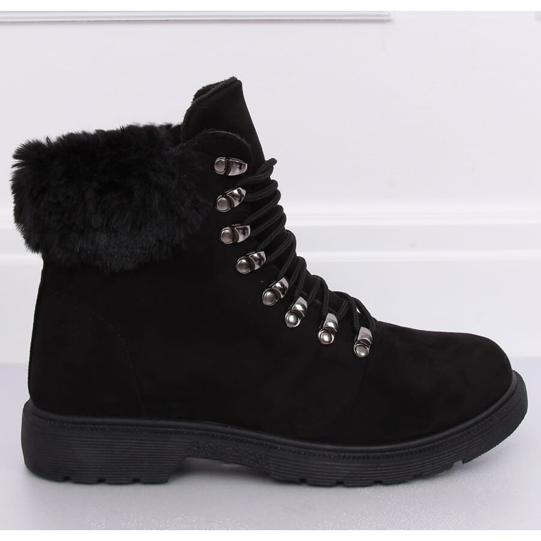 Černé dámské boty Y260-9 Black černá 2