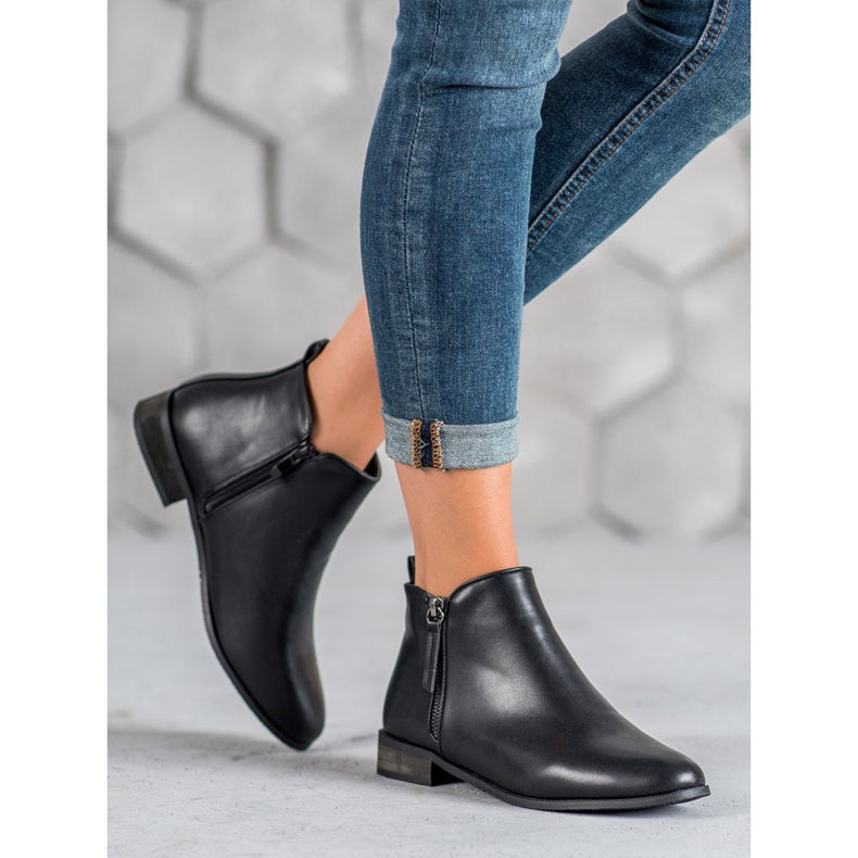 Cm Paris Klasické kozačky černý 1