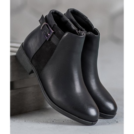 Abloom Boty na podpatku černý 1