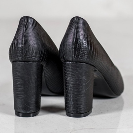 Diamantique Černé pumpy černý 1