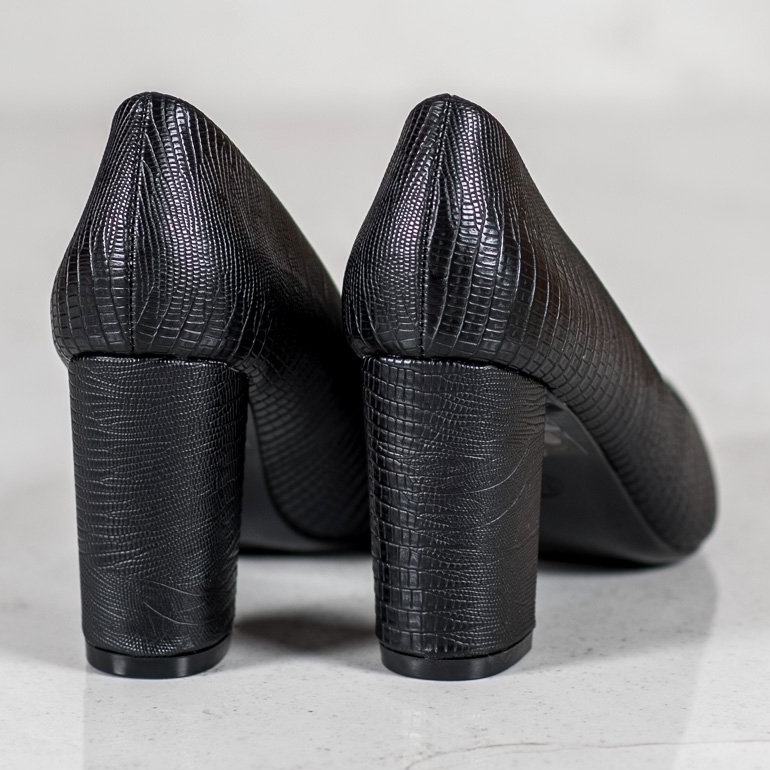 Diamantique Černé pumpy černý 1