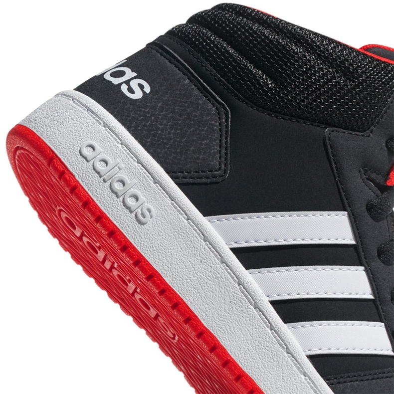 Boty adidas Hoops Mid 2.0 K Jr B75743 černý 1