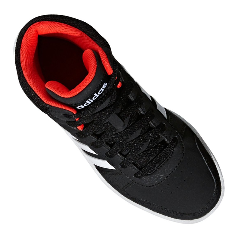 Boty adidas Hoops Mid 2.0 K Jr B75743 černý 2