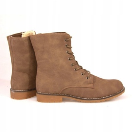Teplé boty Military Q99 Khaki vícebarevný zelený 1