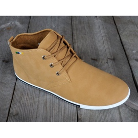 Vysoké tenisky Skate 66511 béžová béžový 1