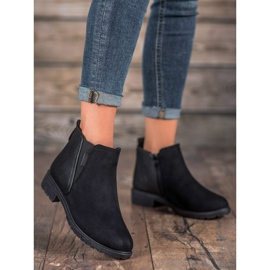 SHELOVET Klasické kozačky černá 1