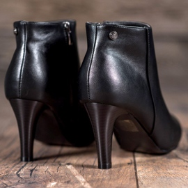 Filippo Sexy černé kozačky černý 1