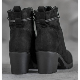 Super Me Šněrovací boty na platformě černý 1