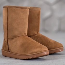 SHELOVET Klasický Mukluki hnědý 1