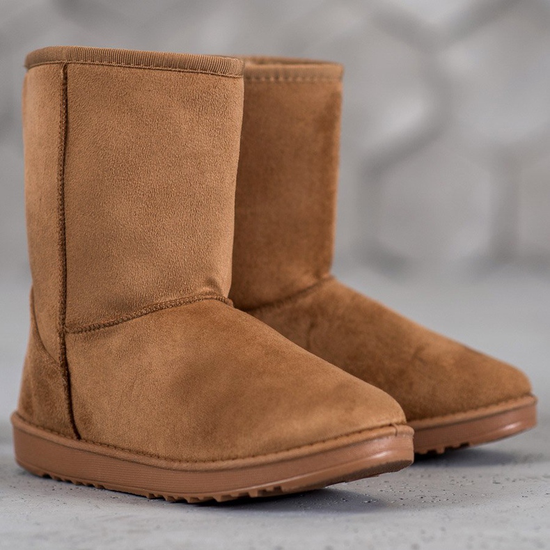 SHELOVET Klasický Mukluki hnědý 1