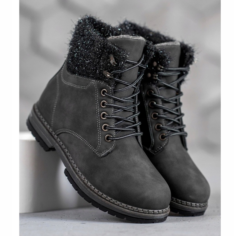 SHELOVET Trapery se třpytkami černý 1