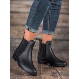 SHELOVET Matt galoše černý 1