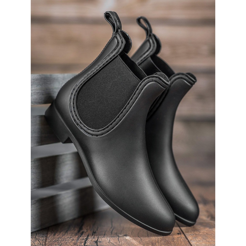 SHELOVET Matt galoše černá 2