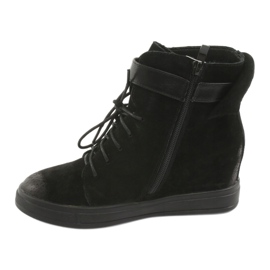 M.Daszyński Černé tenisky se zipem 143 černá 2 M.Daszyński Černé tenisky se zipem 143 černá 2