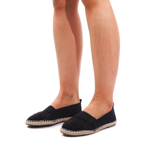 Tenisky Espadrilles Openwork 188-38 Black černý 2