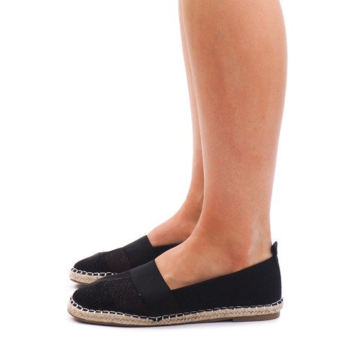 Tenisky Espadrilles Openwork 188-38 Black černá 1