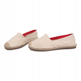 Espadrilles Sandály F169-6 Béžová béžový 1