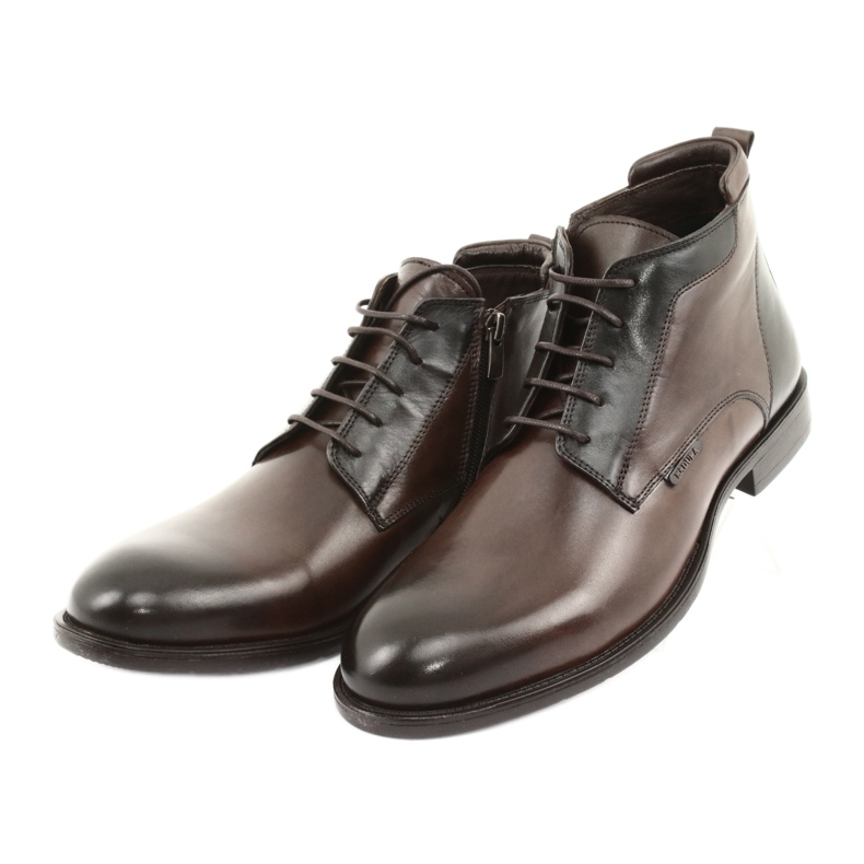 Badura zimní boty Jodhpur hnědý 3