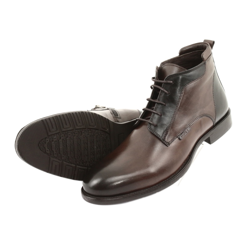 Badura zimní boty Jodhpur hnědý 5