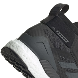 Trekové boty adidas Terrex Free Hiker M D97203 černá šedá 1