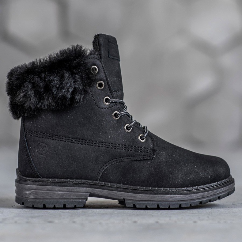 Třpytivé boty MCKEYLOR černý 2