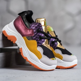 SHELOVET Vícebarevné tenisky vícebarevný 1