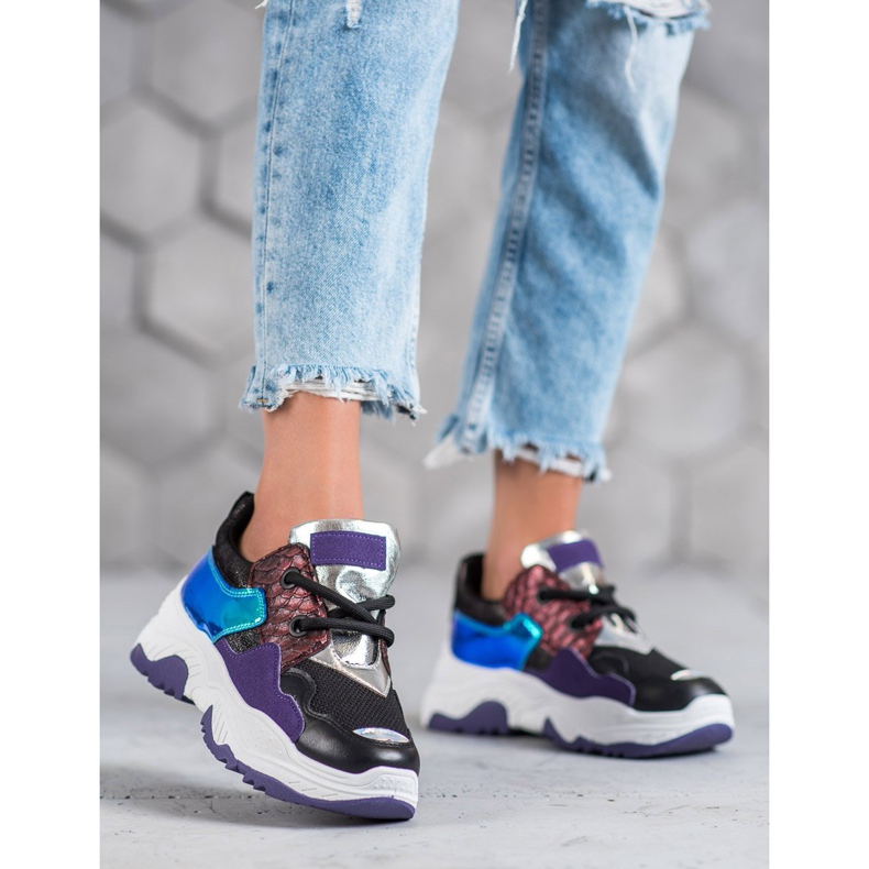 SHELOVET Vícebarevné tenisky vícebarevný 1 SHELOVET Vícebarevné tenisky vícebarevný 1