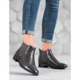 Anesia Paris Šedé boty Chelsea šedá 1