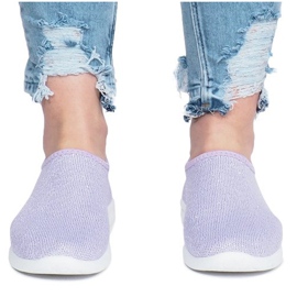 Fialové sporty Burgundsko fialový 1