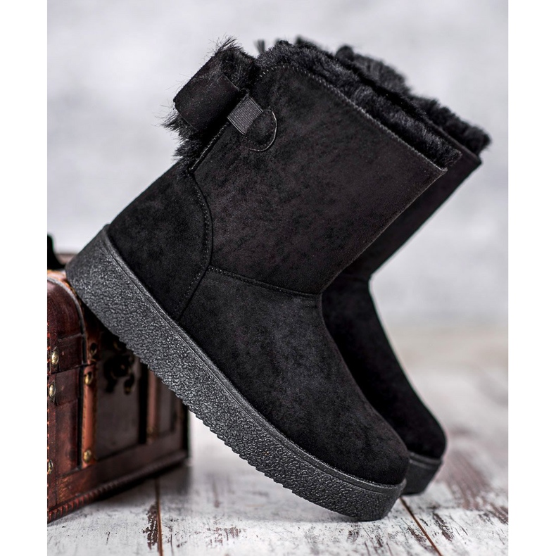 SHELOVET Mukluki S Mašlí černý 2