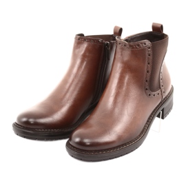 Hnědé boty Jodhpur boty Filippo 957 hnědý 3